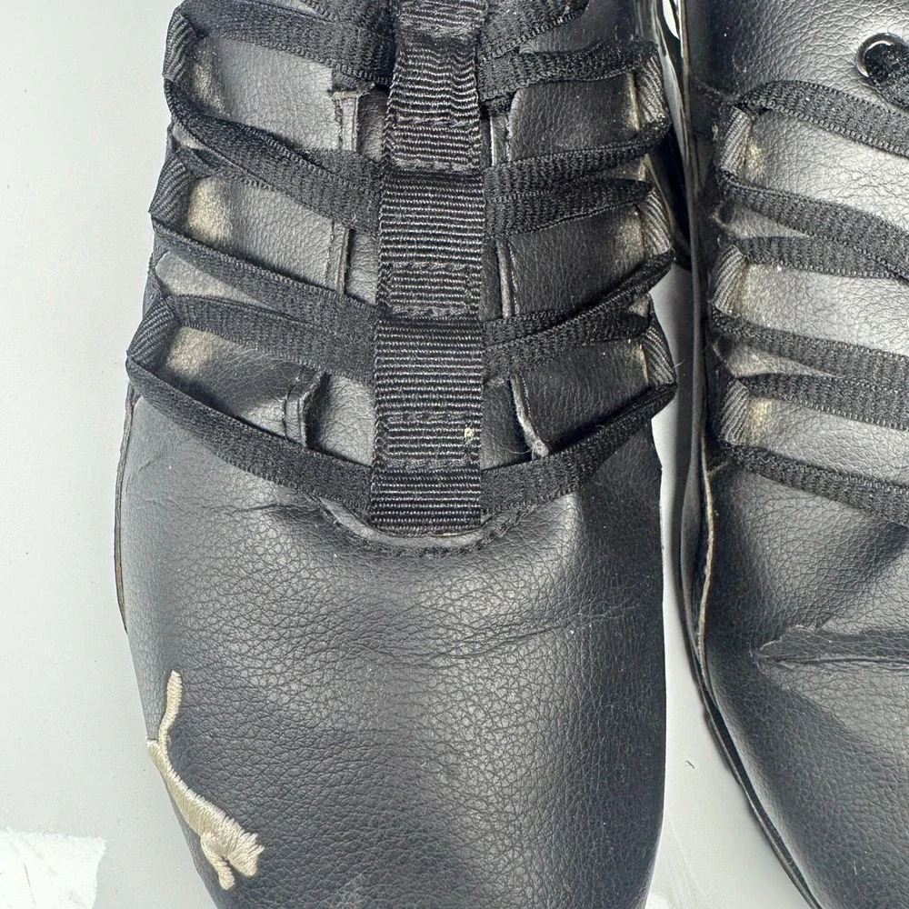 Puma Riaze Prowl Palm Athletic Shoes Sneakers‎ Women's Size 6 Black & White